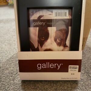 Box of Four 4x6 Gallery Black Photo Frame CRAFT ROOM CLEAN OUT